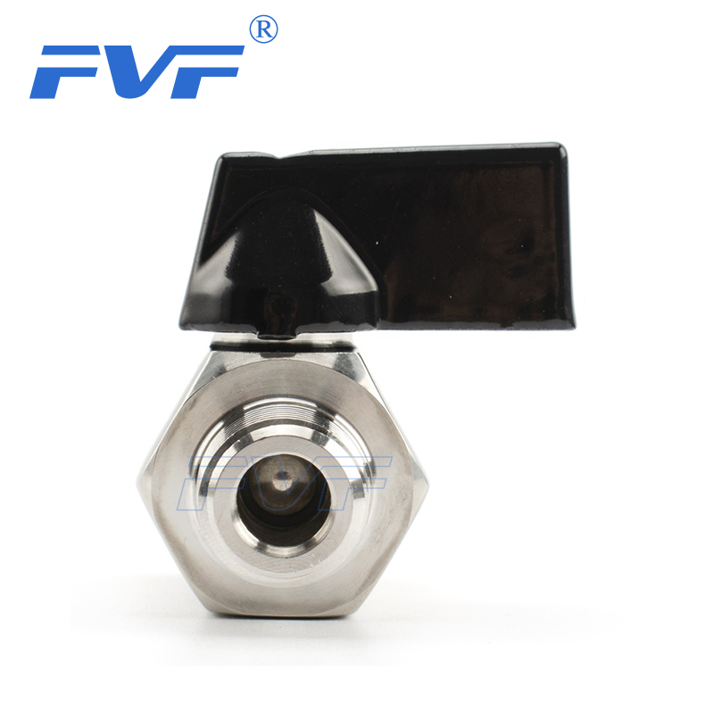NPT BSPT Thread Female Male Stainless Steel Mini Ball Valve - FVF ...